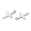 304 Stainless Steel Tiny Cross Charms STAS-H149-02P-2