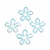 Plated UV Acrylic Beads LS-TACR-S161-04C-3