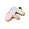 304 Stainless Steel Pendants STAS-K297-09F-G-2