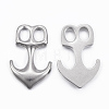 304 Stainless Steel Hook Clasps STAS-G179-18P-2