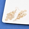 Brass Dangle Earrings EJEW-B157-02E-G-3