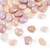 40Pcs 4 Colors Natural Cultured Freshwater Pearl Beads PEAR-CW0001-02-2