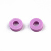 Eco-Friendly Handmade Polymer Clay Beads CLAY-R067-4.0mm-B01-3