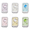 6Pcs Alloy Beads FIND-DC0008-43B-1