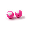 Handmade Polymer Clay Beads CLAY-I011-01B-01-2