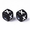Opaque Acrylic Beads LS-SACR-N002-01X-3