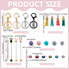 DIY Jewelry Keychain Kits DIY-GA0010-16-2