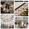 120Pcs Wood Big Pendants WOOD-NB0003-09-5