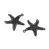 Spray Paint 430 Stainless Steel Pendants STAS-C153-02EB-2