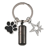 Alloy & 304 Stainless Steel Bottle Keychains KEYC-YW00274-04-1