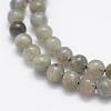 Natural Labradorite Beads Strands G-P322-29-4mm-3