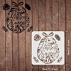 Plastic Reusable Drawing Painting Stencils Templates DIY-WH0172-337-2