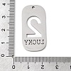 304 Stainless Steel Pendants STAS-D200-02C-P-3