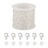 DIY Chain Bracelet Necklace Making Kit DIY-TA0003-74-10