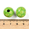 Easter Theme Printed Wood Beads WOOD-T032-22D-3