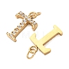 304 Stainless Steel with Crystal Rhinestone Charms RB-CBA5270-11G-T-2