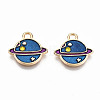 Alloy Enamel Charms X-ENAM-S126-009-RS-2