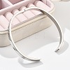 304 Stainless Steel Rhinestone Bangles for Women BJEW-Z092-16P-3