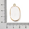 Fruit & Floral & Animals Printed Handmade Porcelain Pendants STAS-Z207-01G-03-3