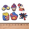 Independence Day PVC Plastic Cabochons PL-CBABCB6-01-3