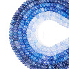 3 Strands 3 Colors Glass Beads Strands GLAA-TA0004-08-1