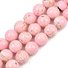 Synthetic Turquoise and Sea Shell Assembled Graduated Beads Strands GG-CBA2AE1-A07-B-2