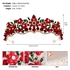 Alloy Rhinestone Hair Bands for Woman Girls PW-WG32292-02-1