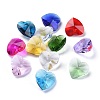 36Pcs 12 Colors Birthstone Charms Glass Pendants RGLA-ZZ0001-05-18mm-3