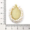 Rack Plating Brass Charms KK-M082-01C-4
