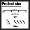 4Pcs Plastic Stand Mixer Attachment Storage Organizer AJEW-GA0011-05-2