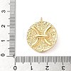 Brass Micro Pave Cubic Zirconia Enamel Pendants KK-L250-08G-01-3