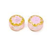 UV Plating Handmade Lampwork Beads LAMP-R004-03F-4