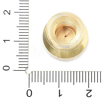 Constellation Golden Tone Wax Seal Brass Stamp Heads STAM-P002-02G-04-1