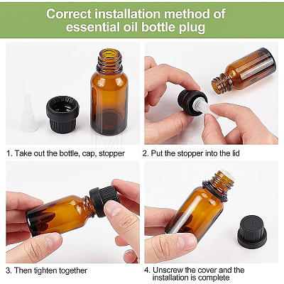 DIY Essential Oil Bottle Kits DIY-BC0001-24B-1