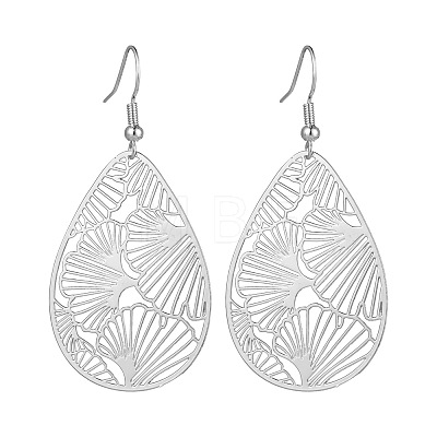 Brass Dangle Earrings FS-WGC6E98-01-1