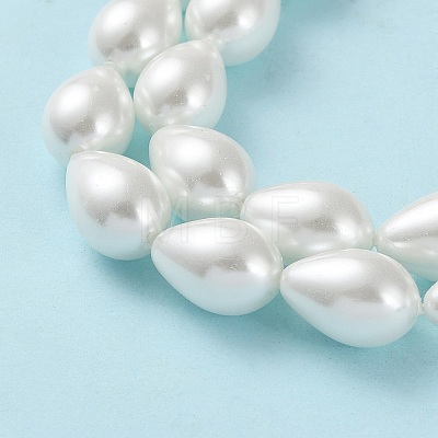 Glass Pearl teardrop X-HY-O001-A-02-1