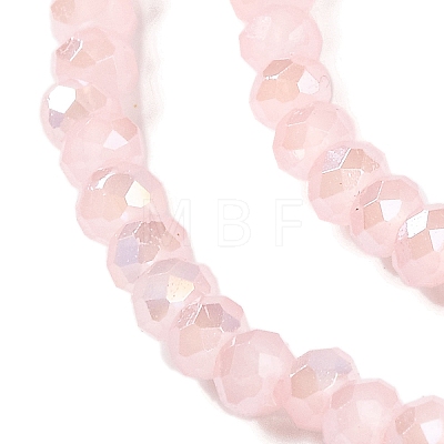 Baking Electroplate Glass Beads Strands DGLA-A039-J2MM-B14-1