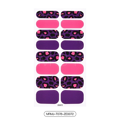 Full Wrap Fruit Nail Stickers MRMJ-T078-ZE0072-1