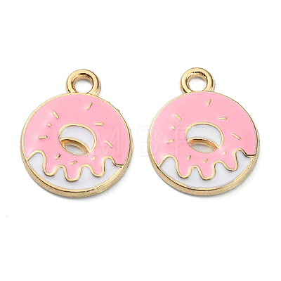 Alloy Enamel Pendants ENAM-CJC0006-40B-1