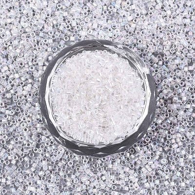 11/0 Grade A Baking Paint Glass Seed Beads SEED-S030-0161-1