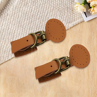 Cowhide Bag Snap Buckles DIY-WH20081-138B-1