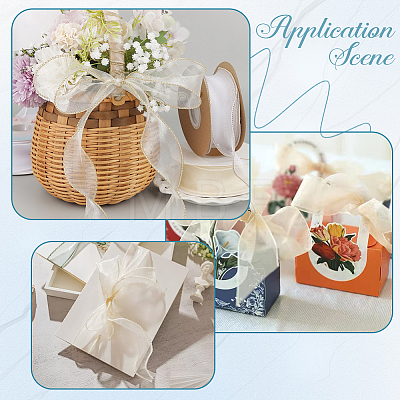 1Bag Organza Ribbon ORIB-CY0001-04A-1