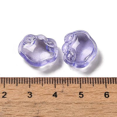 Transparent Glass Beads GLAA-D025-08L-1