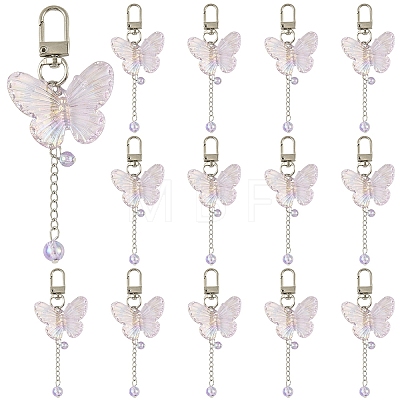 20Pcs Acrylic Pendant Decorations HJEW-YW00252-01-1