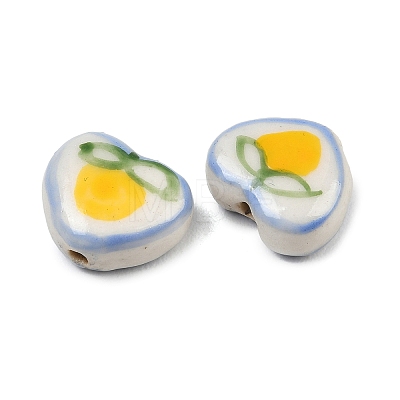Handmade Porcelain Beads PORC-B009-02E-1