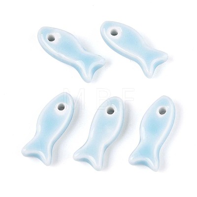 Handmade Porcelain Ceramic Beads PORC-T134-01A-1