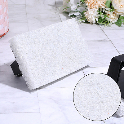4 Bags Rectangle Polyester Cleaning Brush AJEW-OC0016-29B-1
