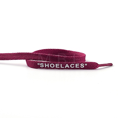 Polyester Flat Custom Shoelace AJEW-H116-A10-1