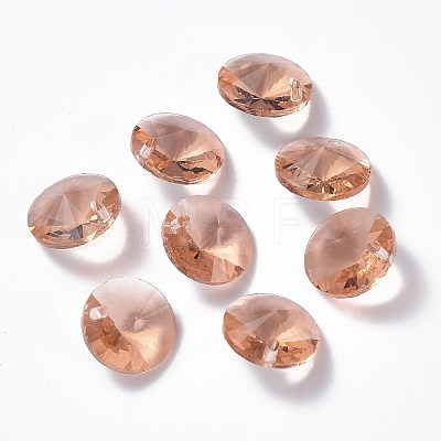 Glass Charms RGLA-L026-C23-1