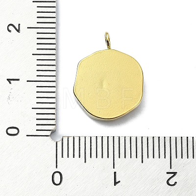 Ion Plating(IP) 304 Stainless Steel Pendants STAS-B058-23G-04-1